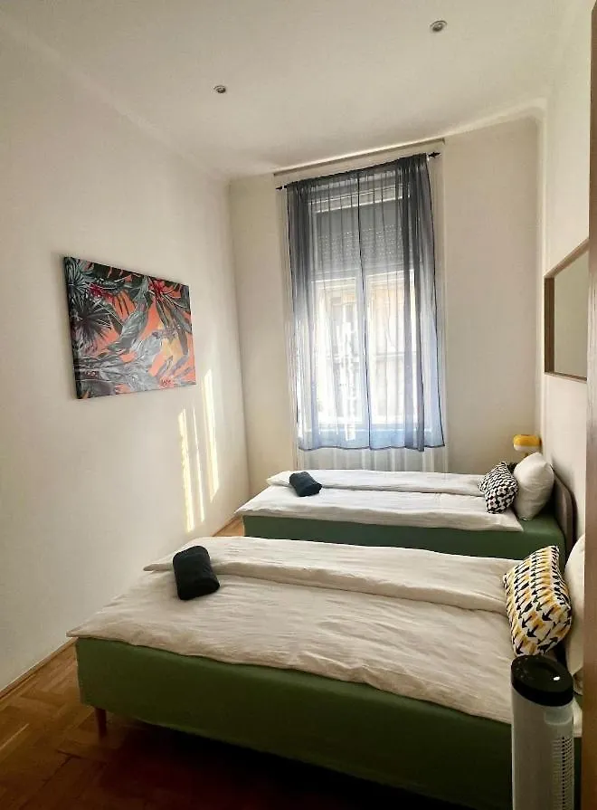 Double Treat Central Apartment By Nw Budapest